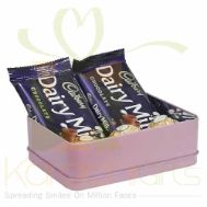 Cadbury And Ferrero In A Tin Box