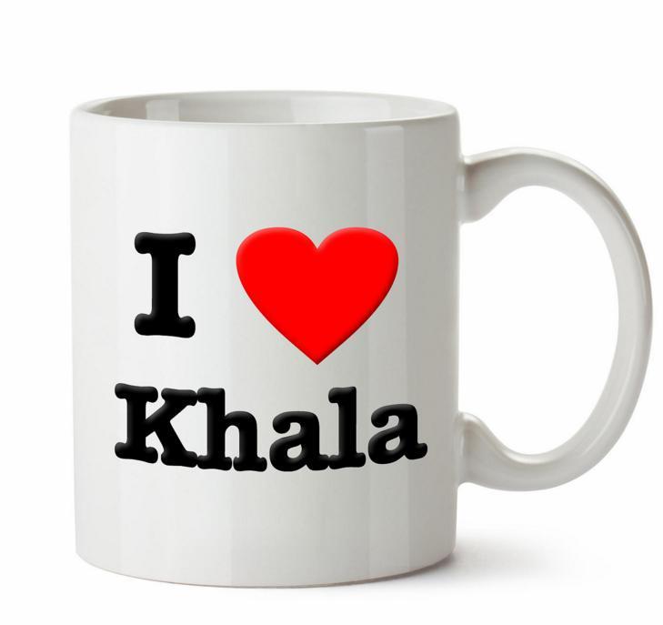 I Love My Khala Mug