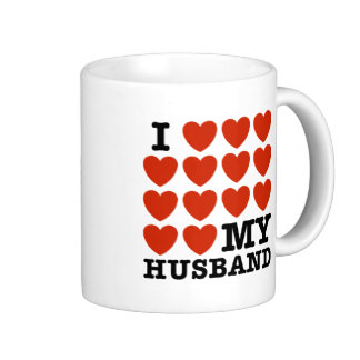 I love My Husband Mug