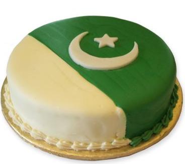Pakistan Day Cake (2.5 lbs)