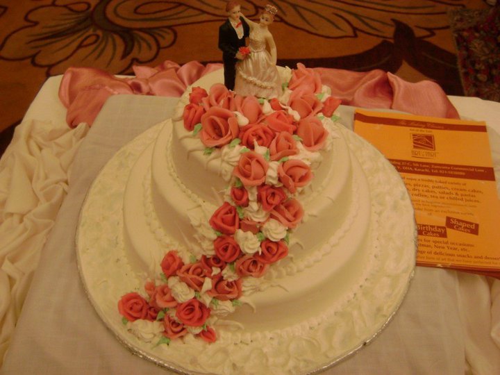 Premium Wedding Cake (3 Tier)