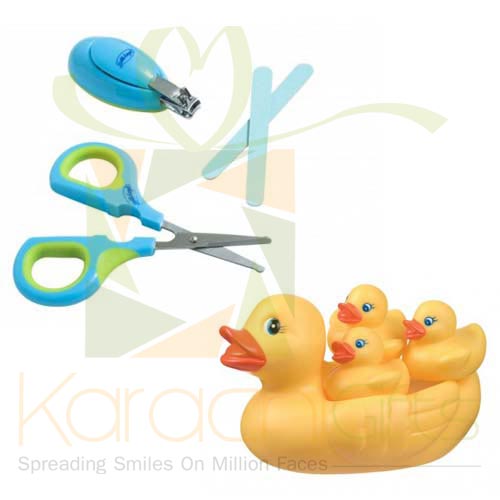 Nail Care With Duck Toy