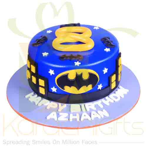 Batman Theme Cake - Sachas
