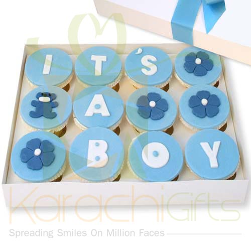 Baby Cupcakes (12 Pcs)