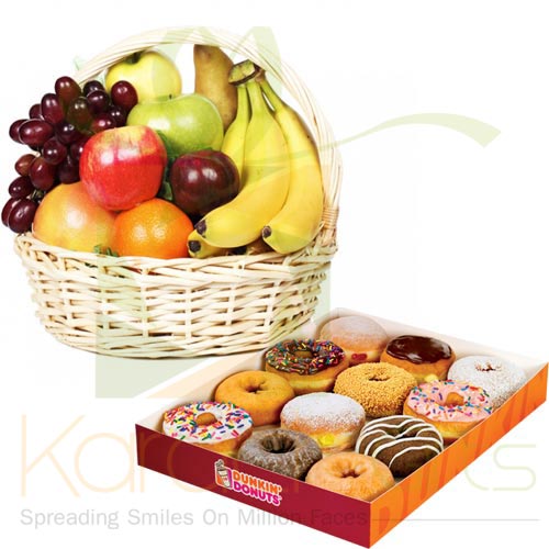Donuts With Fruits
