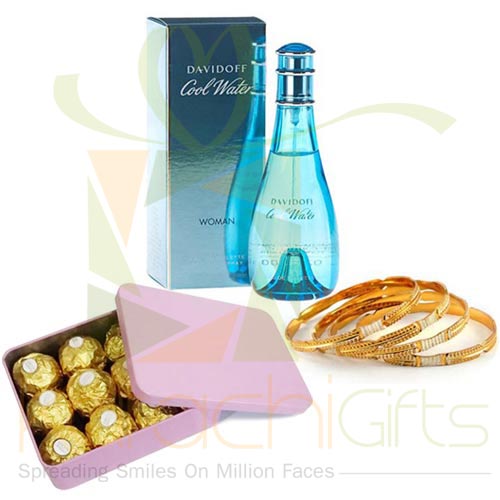 Chocs n Choori With Cool Water