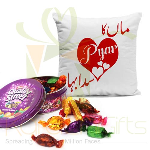 Maa Cushion With Quality Street