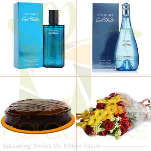 Perfumes Cake And Chocolate (For Couple)