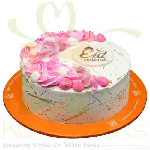 Pink Rossette Eid Cake 2lbs - Sachas