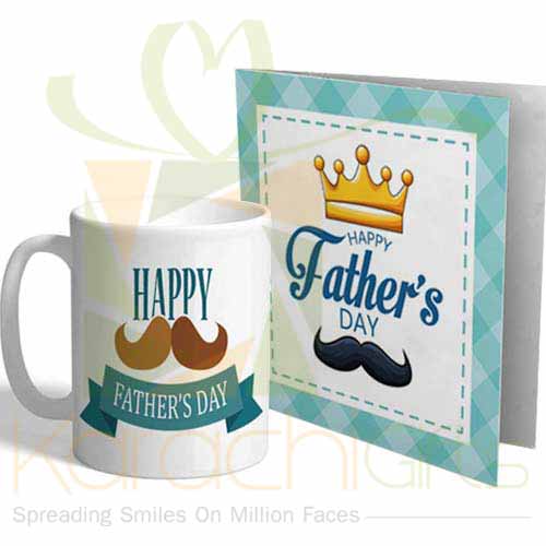 Fathers Day Mug With Card