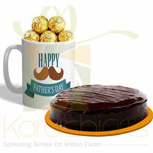 Ferrero Mug With Cake