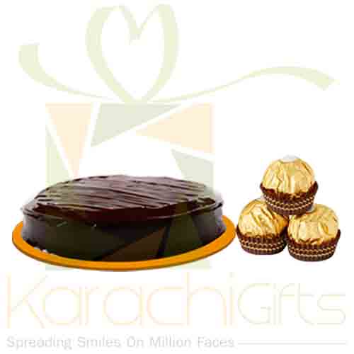3Pcs Ferrero With Cake