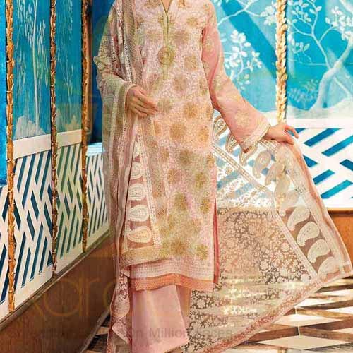 3 PC PM256 By Gul Ahmed-Unstitched