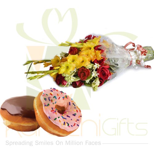 Bouquet With Donuts