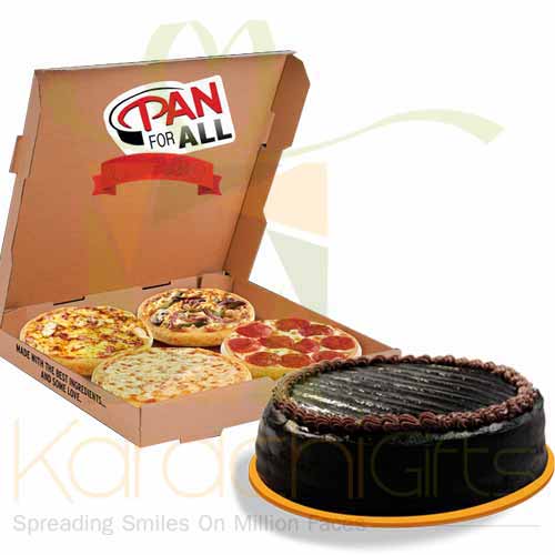 Cake With Pizza Deal