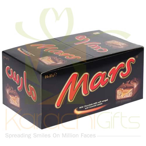 Mars Chocolates 24 Bars (50 Gms Each)