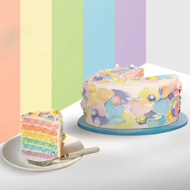 Rainbow Cake