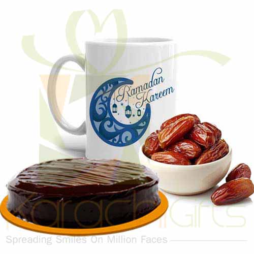 Mug Dates And Cake