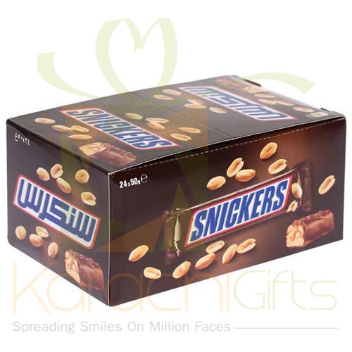 Snickers Chocolates 24 Bars (50gms Each)