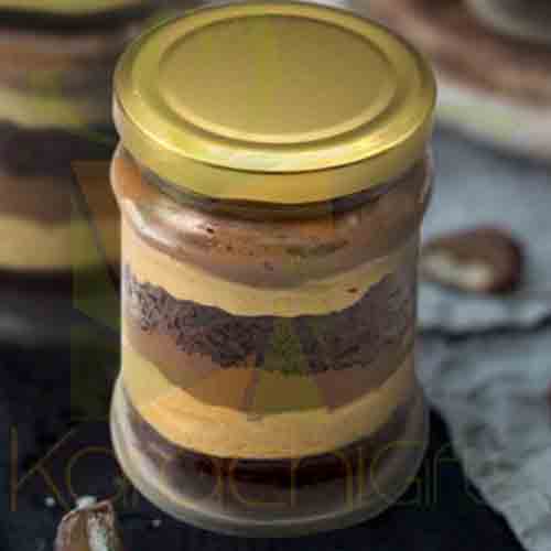 Twix Effect Cake Jar (4 Jars) Sachas