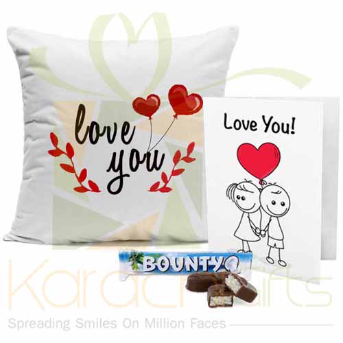 Cushion Chocolate Card