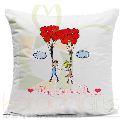 Happy Valentines Day Cushion