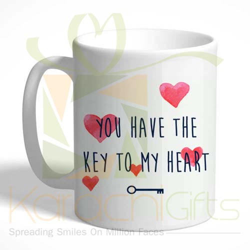 Key To My Heart Mug