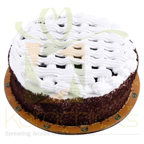 Vanilla Brownie Cream Cake 2lbs By Hobnob