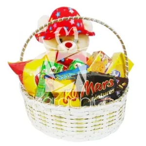 Love Teddy Basket