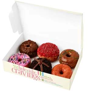 Box of 6 Regular Donuts