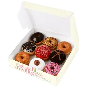 Box of 9 Regular Donuts