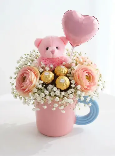 Sweetheart Mug Arrangement