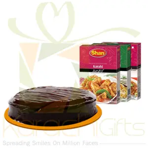 Shan Masals With Cake