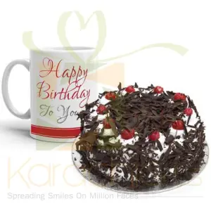 Cake With Bday Mug
