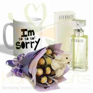 Choc Bouquet Sorry Mug With Eternity