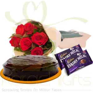 Roses Cake Chocs