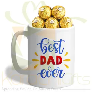 Ferrero In A Best Dad Ever Mug