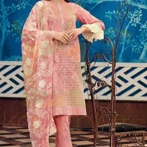 3 PC PM271 By Gul Ahmed-Unstitched