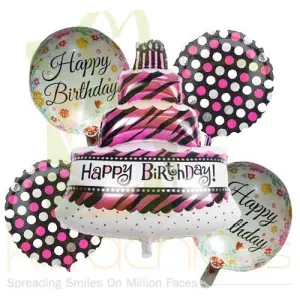 Birthday Cake Balloon Packet (Not Filled)