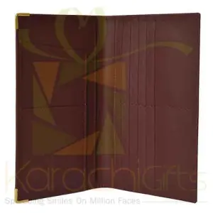 Broad Wallet - Burgundy