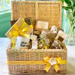 Grand Wicker Basket By Lals