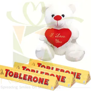 Teddy With Toblerone