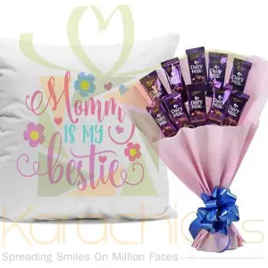 Cushion With Cadbury Bunch