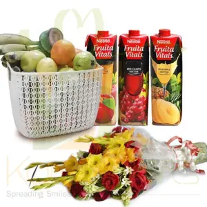 Juices Fruits And Flowers