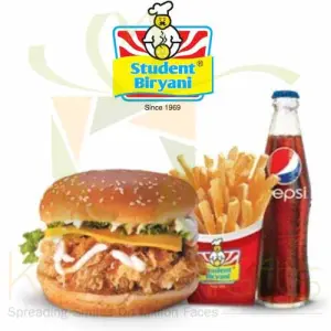 Chicken Burger - Student Biryani