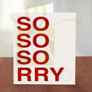 Sorry Card 04