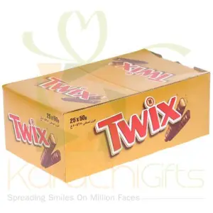 Twix Chocolates 24 Bars (50gm Each)