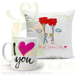 Mug With Couple Cushion