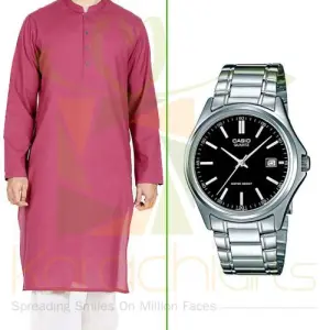 Watch With Kurta