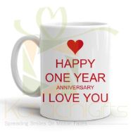 Happy One Year Mug